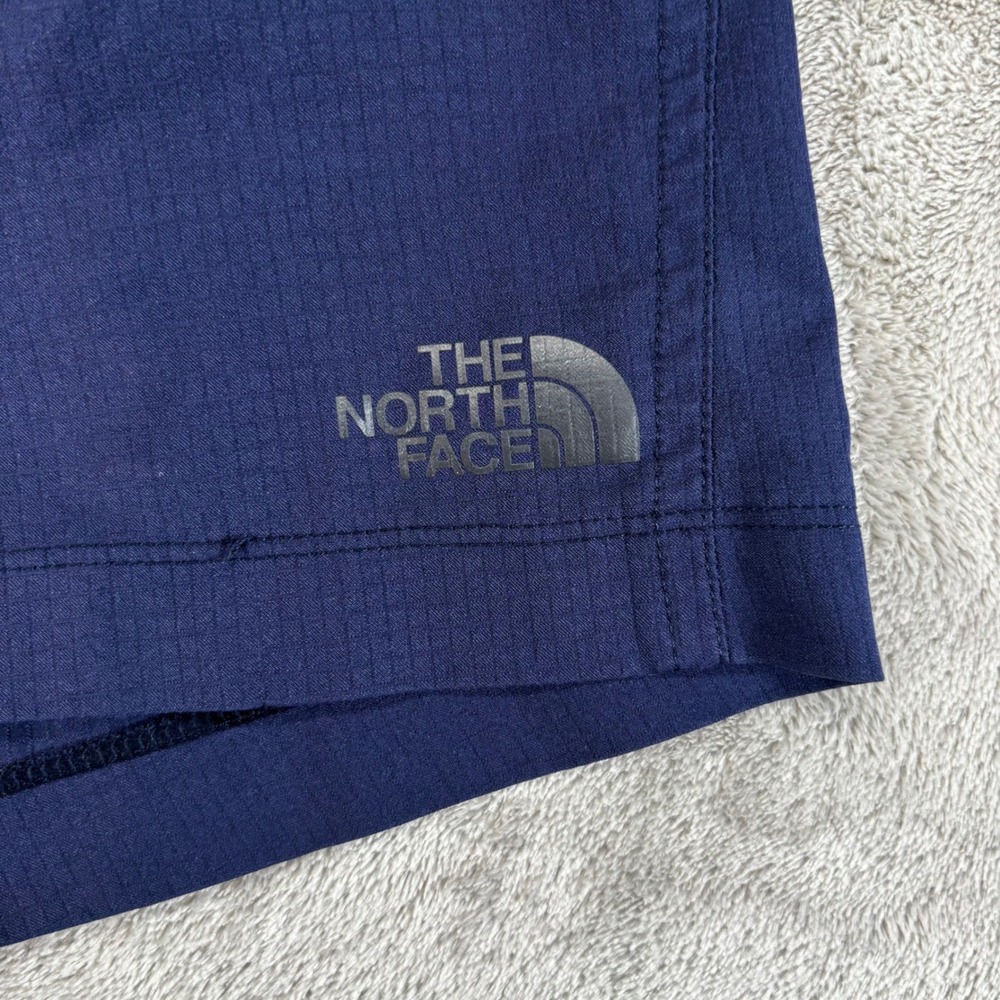 The North Face FlashDry Athletic Shorts Mens Medium Navy Blue Excellent Ripstop - Picture 2 of 7